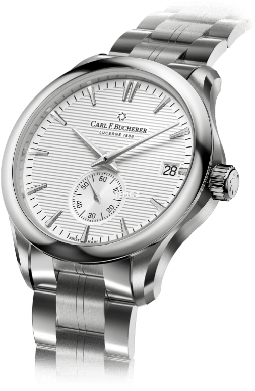 Carl F. Bucherer,Manero 40.60mm,40.60mm,Stainless Steel,Silver White,Automatic,Day,Sapphire,Crystal Glass,00,00.10924.08.13.22