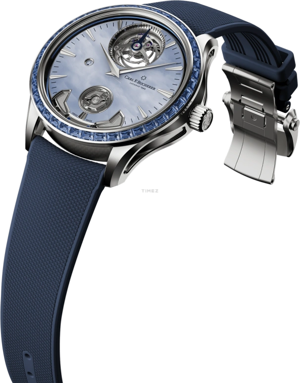 Carl F. Bucherer,Manero 43.80mm,43.80mm,White Gold,Blue,Automatic,Tourbillon,Minute Repeater,00,00.10925.02.83.11