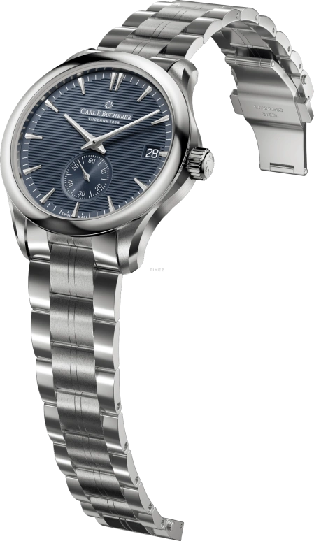 Carl F. Bucherer,Manero 40.60mm,40.60mm,Stainless Steel,Blue,Automatic,Day,Sapphire,Crystal Glass,00,00.10924.08.53.22