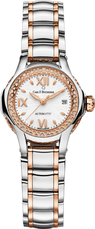 Carl F. Bucherer,Pathos 27mm,27mm,Stainless Steel,Rose Gold,Automatic,00,00.10550.07.25.21