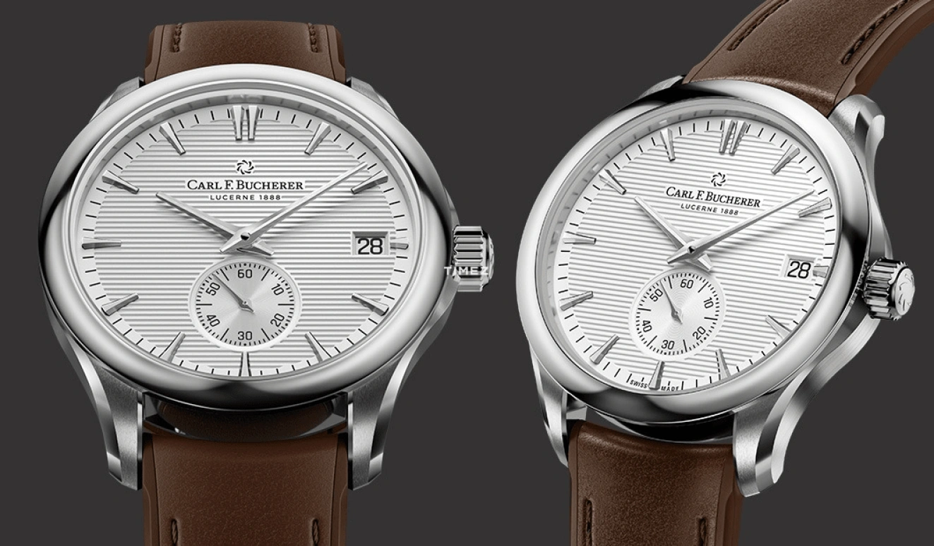 Carl F. Bucherer,Manero 40.60mm,40.60mm,Stainless Steel,Silver White,Automatic,Day,Sapphire,Crystal Glass,00,00.10924.08.13.02