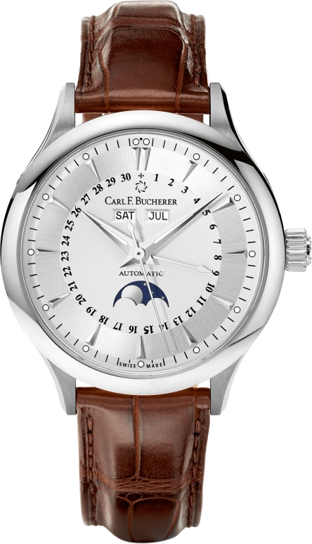 Carl F. Bucherer,Manero 38mm,38mm,White Gold,Automatic,00,00.10909.02.13.01