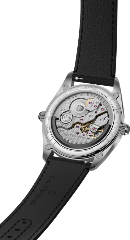 Carl F. Bucherer,Heritage 39mm,39mm,Stainless Steel,Silver,Automatic,World Time,55hours,00,00.10805.08.13.01