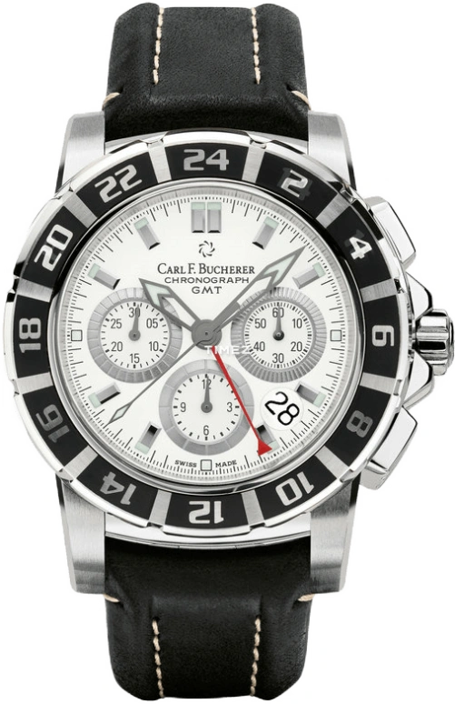 Carl F. Bucherer,Patravi 42mm,42mm,Stainless Steel,White,Automatic,00,00.10618.13.23.01