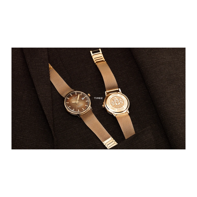 Carl F. Bucherer,Heritage 39mm,39mm,Rose Gold,Brown,Automatic,Day,Sapphire,Crystal Glass,00,00.10804.03.93.21
