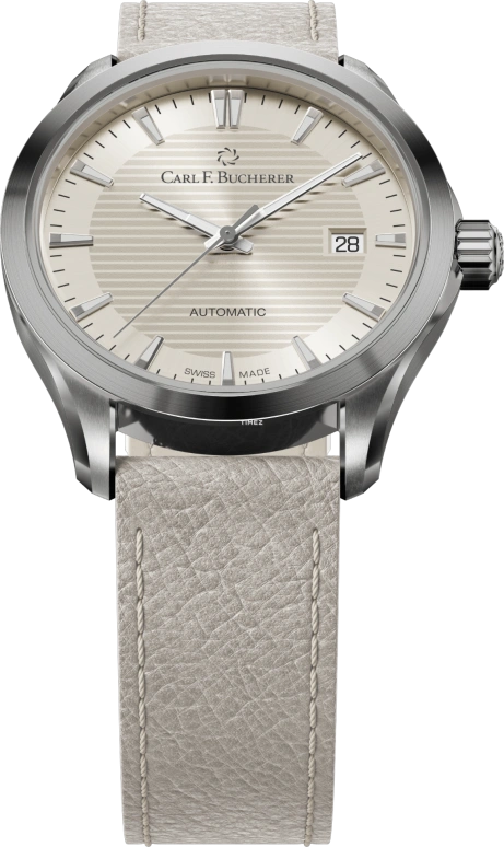 Carl F. Bucherer,Manero 38mm,38mm,Stainless Steel,Sand,Automatic,Day,Sapphire,Crystal Glass,00,00.10929.08.93.02