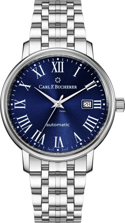 Carl F. Bucherer,Adamavi 40mm,40mm,Stainless Steel,Automatic,00,00.10318.08.51.21