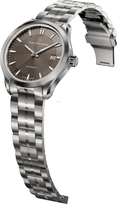 Carl F. Bucherer,Manero 38mm,38mm,Stainless Steel,Brown,Automatic,Day,Sapphire,Crystal Glass,00,00.10929.08.93.21