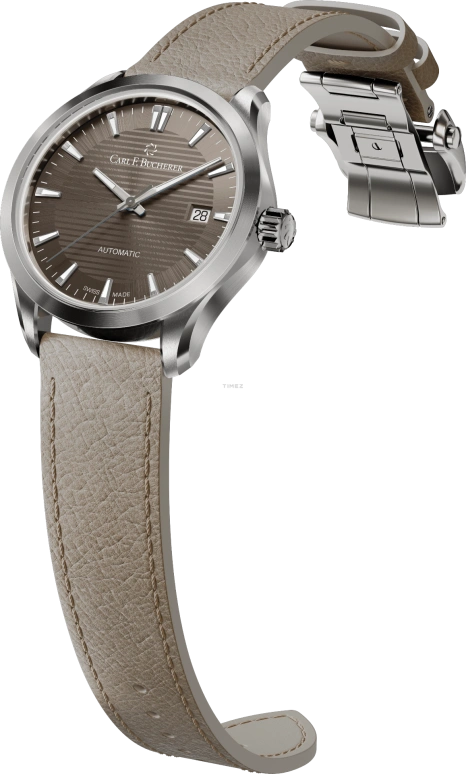 Carl F. Bucherer,Manero 38mm,38mm,Stainless Steel,Brown,Automatic,Day,Sapphire,Crystal Glass,00,00.10929.08.93.01