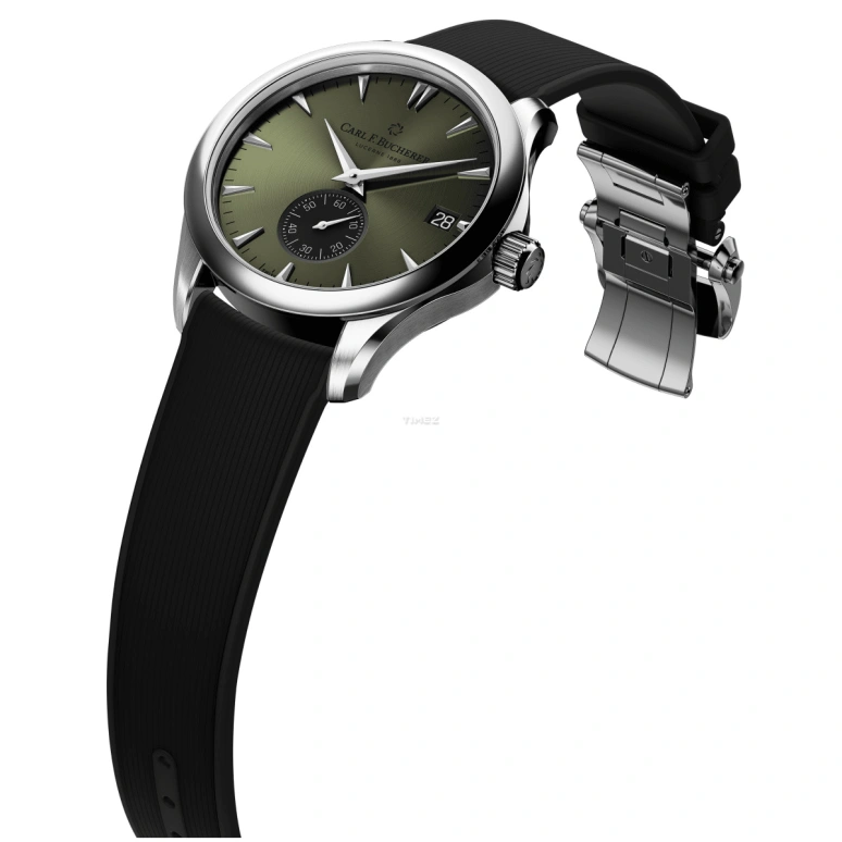 Carl F. Bucherer,Manero 40.60mm,40.60mm,Stainless Steel,Green,Automatic,Day,Sapphire,Crystal Glass,00,00.10924.08.93.02