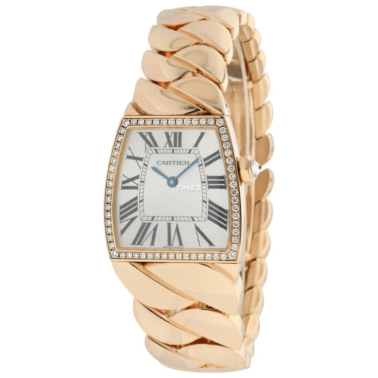 Cartier,La Dona de Cartier 27x29mm,27x29mm,Rose Gold,Silver,Quartz,Sapphire,Crystal Glass,Other,WE60050I