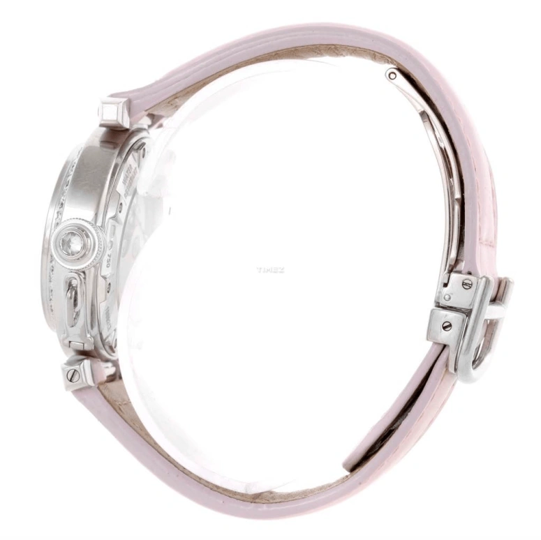 Cartier,Pasha de Cartier 32mm,32mm,White Gold,Silver,Automatic,Day,Sapphire,Crystal Glass,WJ116136