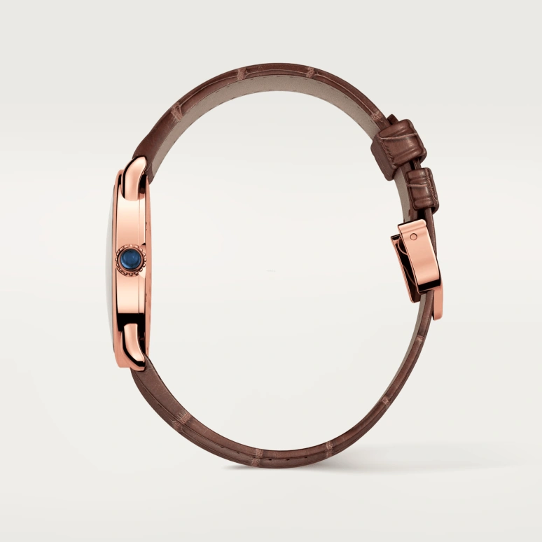 Cartier,Ronde de Cartier 29mm,29mm,Rose Gold,Silver,Quartz,In-house Caliber,Sapphire,Crystal Glass,W6800151