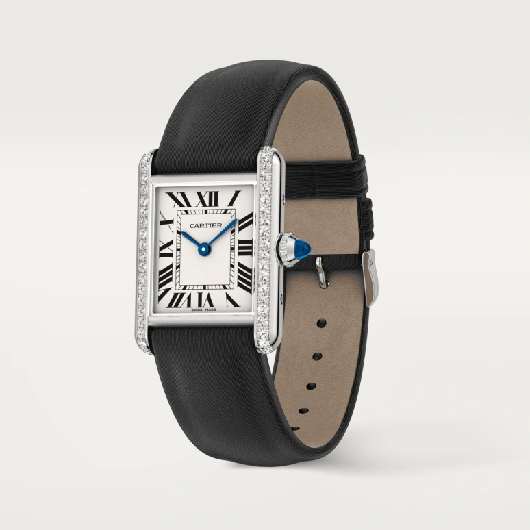 Cartier,Tank 29.50x22mm,29.50x22mm,Stainless Steel,Silver,Quartz,Sapphire,Crystal Glass,Square,W4TA0031