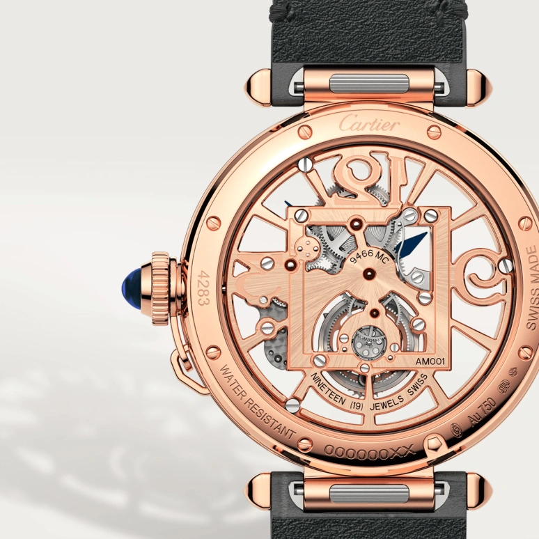 Cartier,Pasha de Cartier 41mm,41mm,Rose Gold,Handwound,Tourbillon,50hours,WHPA0006