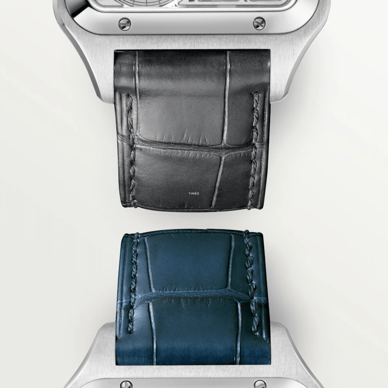 Cartier,Santos de Cartier 31x43.50mm,31x43.50mm,Stainless Steel,Silver,Automatic,44hours,In-house Caliber,WHSA0032