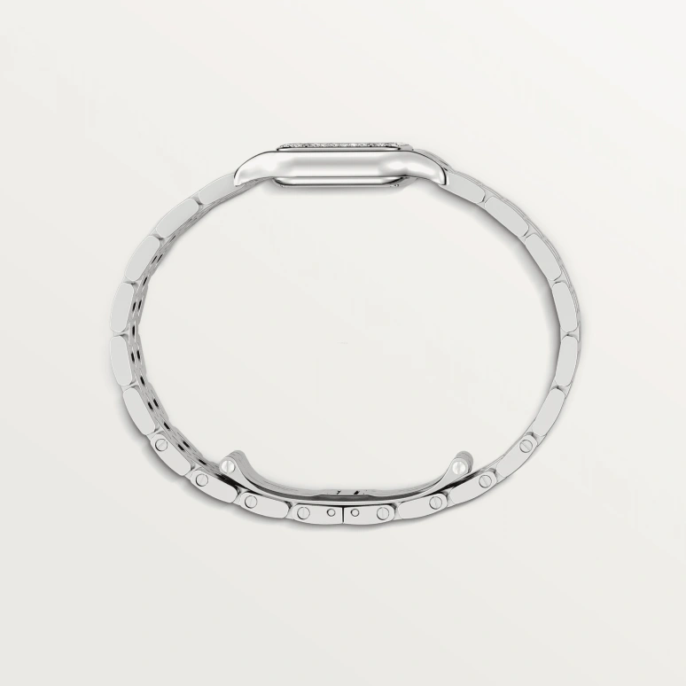 Cartier,Panthère de Cartier 23x30mm,23x30mm,Stainless Steel,Silver,Quartz,Sapphire,Crystal Glass,Square,W4PN0007