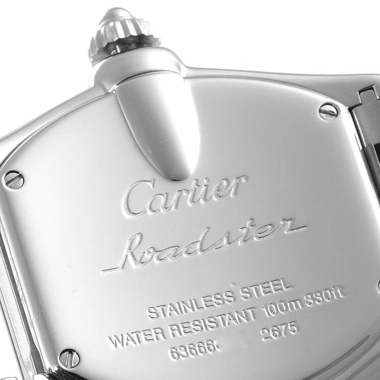 Cartier,Drive de Cartier 36x30mm,36x30mm,Stainless Steel,Pink Red,Red,Quartz,Day,Sapphire,Crystal Glass,W62043V3