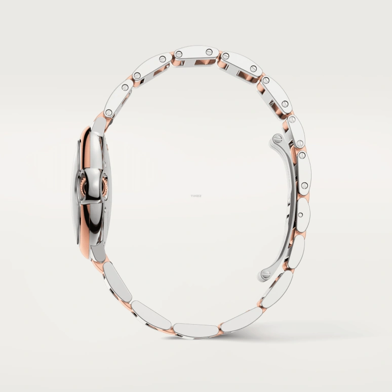 Cartier,Ballon Bleu de Cartier 33mm,33mm,Stainless Steel,Rose Gold,Silver,Automatic,Sapphire,Crystal Glass,Round,W2RB0032