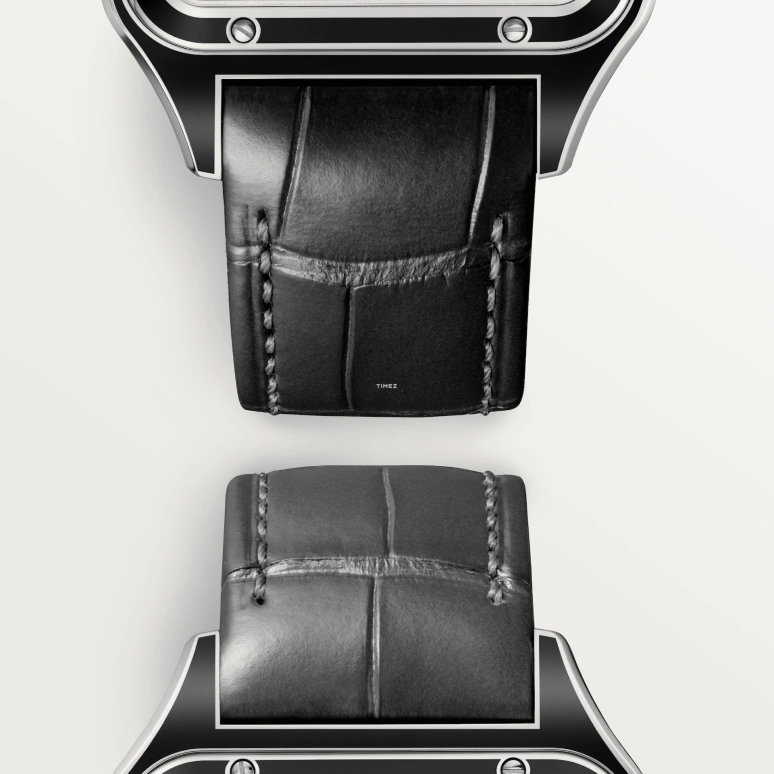 Cartier,Santos de Cartier 43.50x31.40mm,43.50x31.40mm,Stainless Steel,Grey,Automatic,44hours,In-house Caliber,WHSA0044