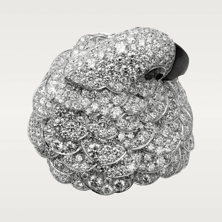 Cartier,High Jewelry Watches ,White Gold,Silver,Quartz,In-house Caliber,Sapphire,Crystal Glass,HPI00685