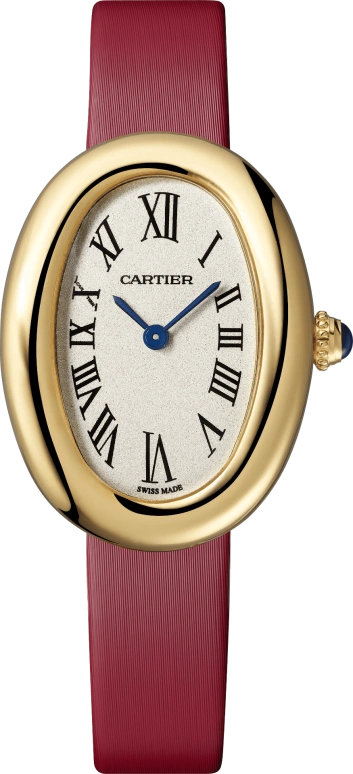 Cartier,Baignoire 31x23mm,31x23mm,Yellow Gold,Silver,Quartz,Sapphire,Crystal Glass,Oval,WGBA0015