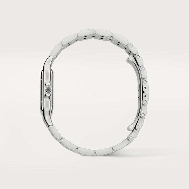 Cartier,Panthère de Cartier 27x37mm,27x37mm,Stainless Steel,White,Quartz,Sapphire,Crystal Glass,Square,WSPN0007