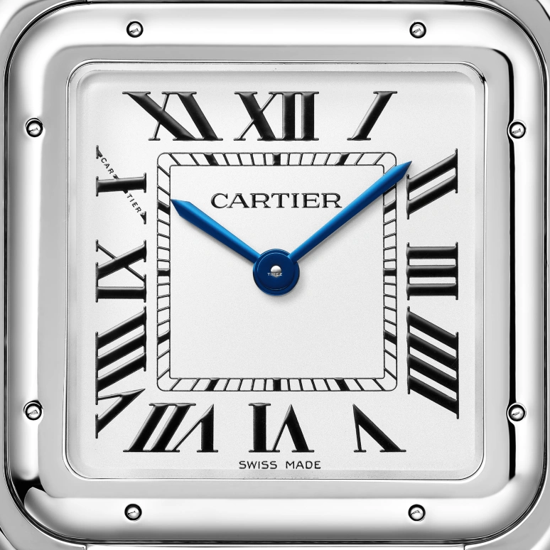 Cartier,Panthère de Cartier 31x42mm,31x42mm,Stainless Steel,Silver,Quartz,Sapphire,Crystal Glass,Square,WSPN0016