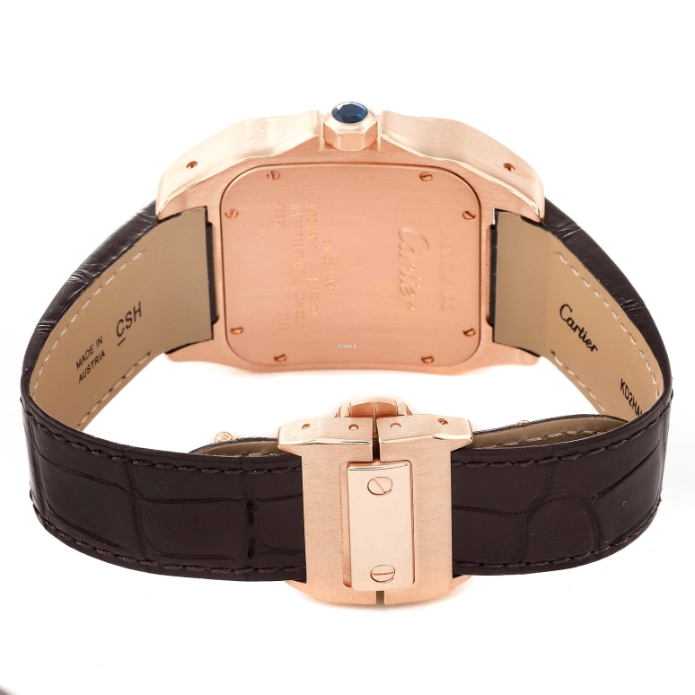 Cartier,Tank 38mm,38mm,Rose Gold,White,Automatic,42hours,In-house Caliber,W20095Y1