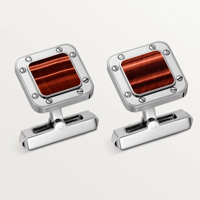 Cartier,Santos de Cartier 46.60x33.90mm,46.60x33.90mm,Platinum,White,Handwound,36hours,In-house Caliber,WGSA0036