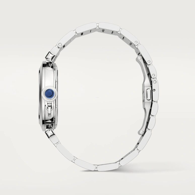 Cartier,Pasha de Cartier 35mm,35mm,Stainless Steel,Silver,Automatic,42hours,In-house Caliber,WSPA0013