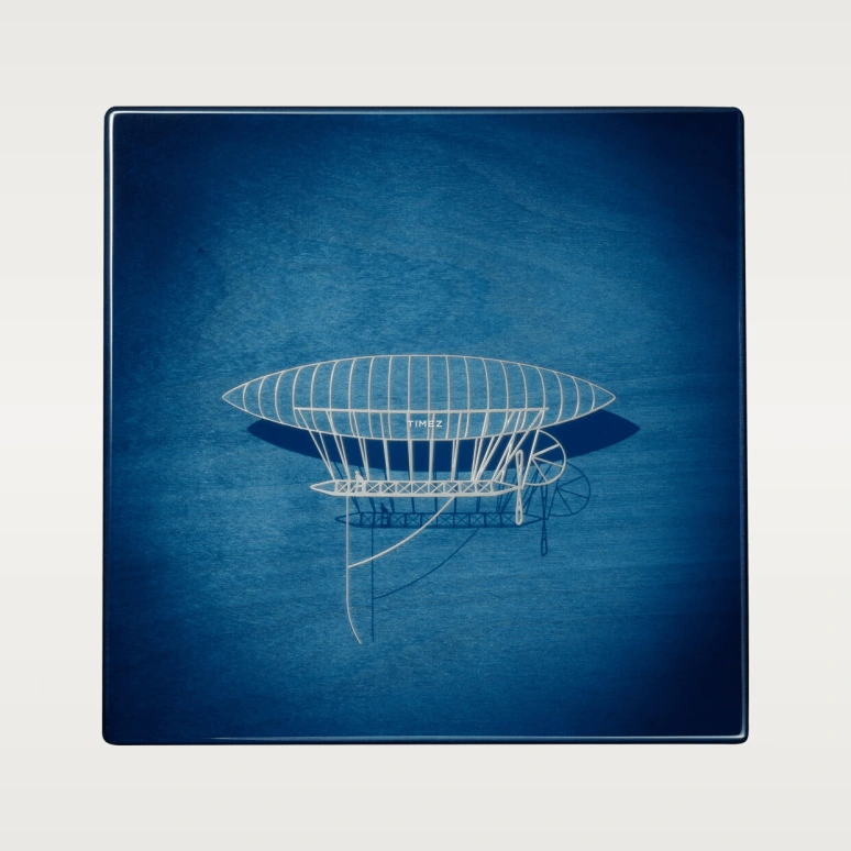 Cartier,Santos de Cartier 46.60x33.90mm,46.60x33.90mm,Platinum,Blue,Handwound,36hours,In-house Caliber,WGSA0050