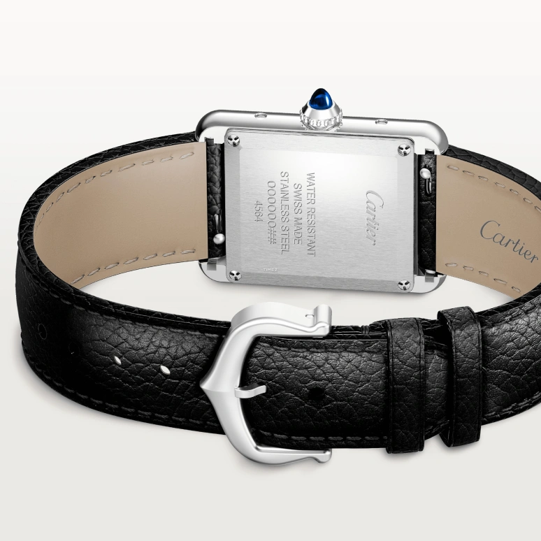 Cartier,Tank 29.50x22mm,29.50x22mm,Stainless Steel,Silver,Quartz,Sapphire,Crystal Glass,Square,WSTA0137