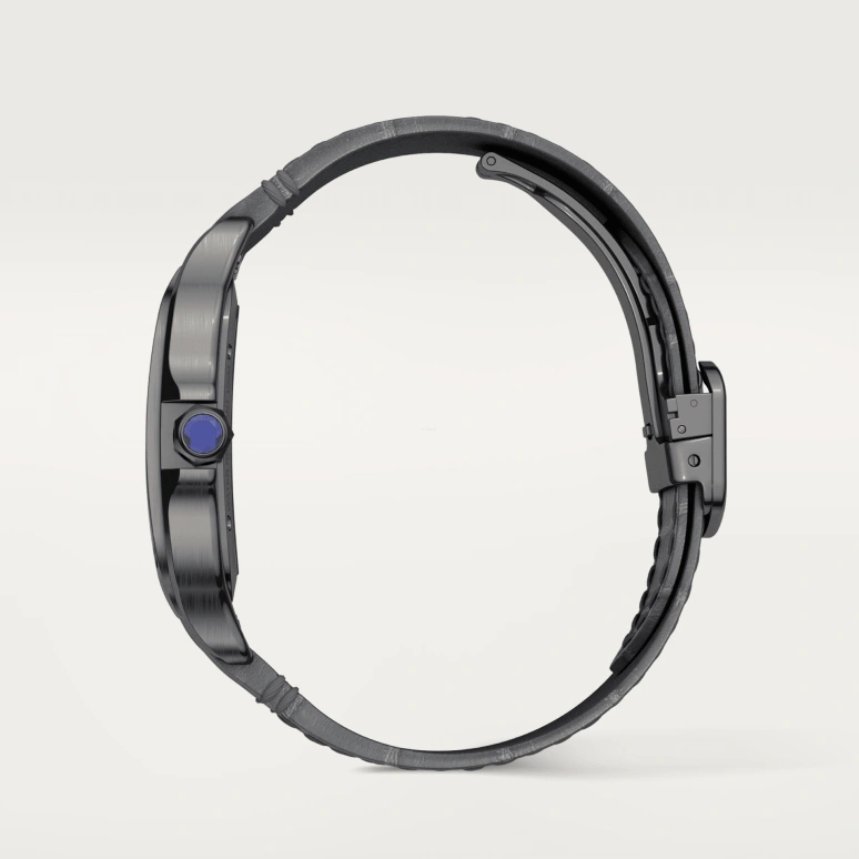 Cartier,Santos de Cartier 47.50x39.70mm,47.50x39.70mm,Stainless Steel,Grey,Handwound,72hours,In-house Caliber,WHSA0009