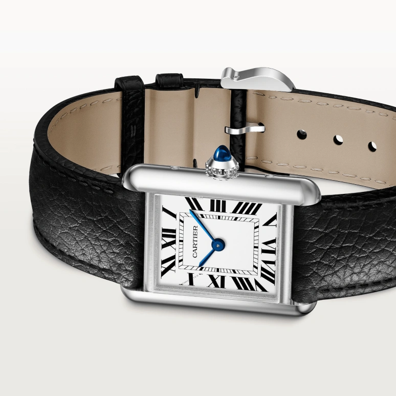Cartier,Tank 29.50x22mm,29.50x22mm,Stainless Steel,Silver,Quartz,Sapphire,Crystal Glass,Square,WSTA0137