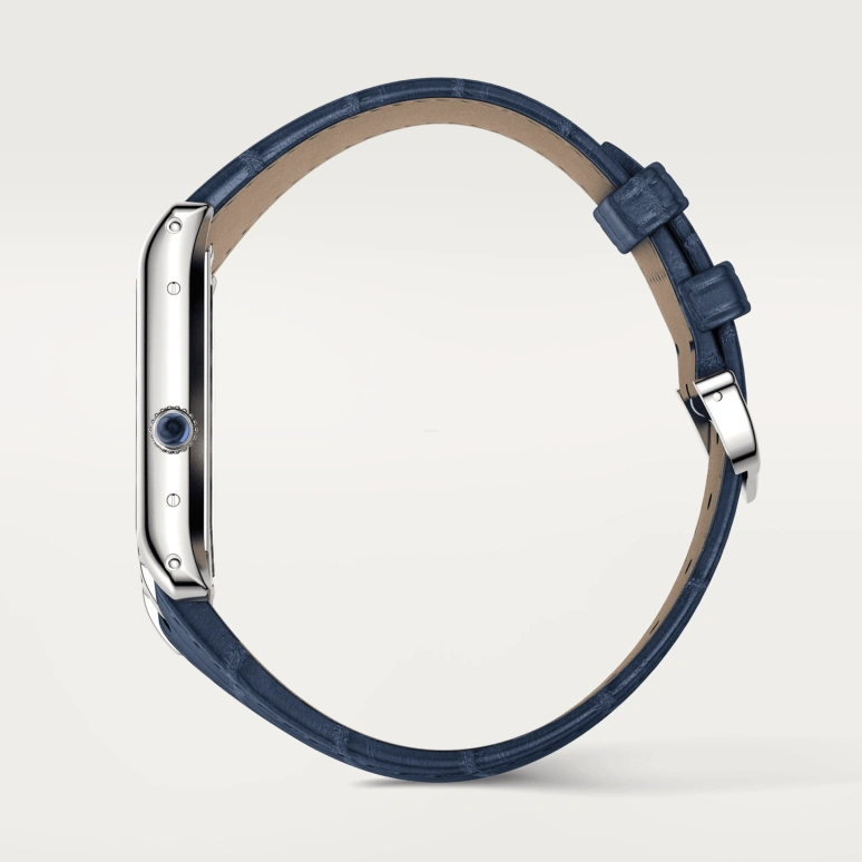 Cartier,Tank 47.20x26.20mm,47.20x26.20mm,Platinum,Silver,Handwound,48hours,In-house Caliber,WHTA0012