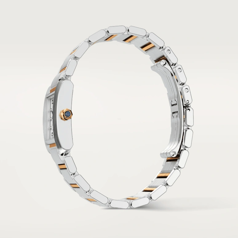 Cartier,Tank 25x20mm,25x20mm,Stainless Steel,Silver White,Quartz,Sapphire,Crystal Glass,Square,WE110004