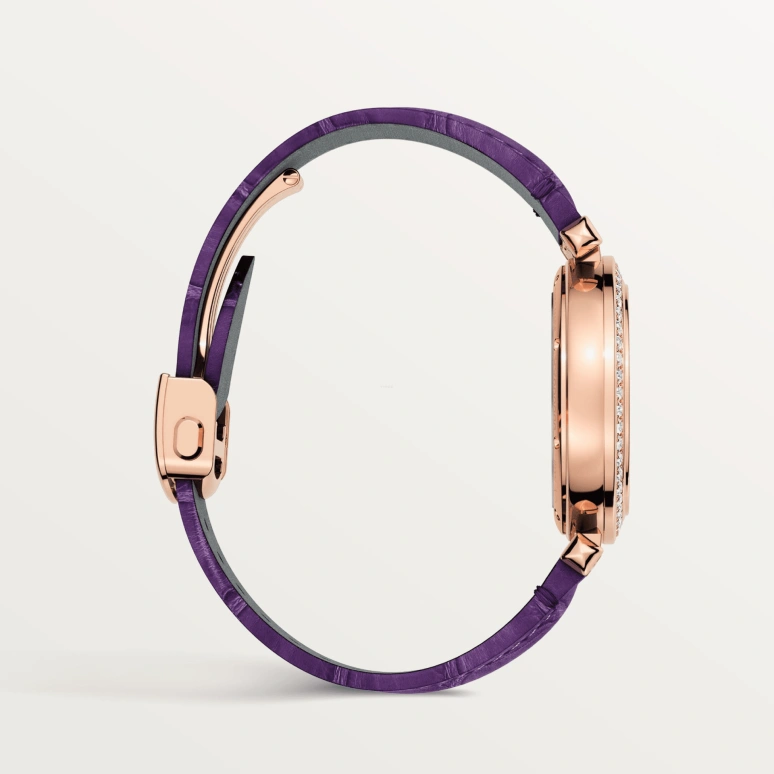 Cartier,Pasha de Cartier 35mm,35mm,Rose Gold,Silver,Automatic,42hours,In-house Caliber,WJPA0012