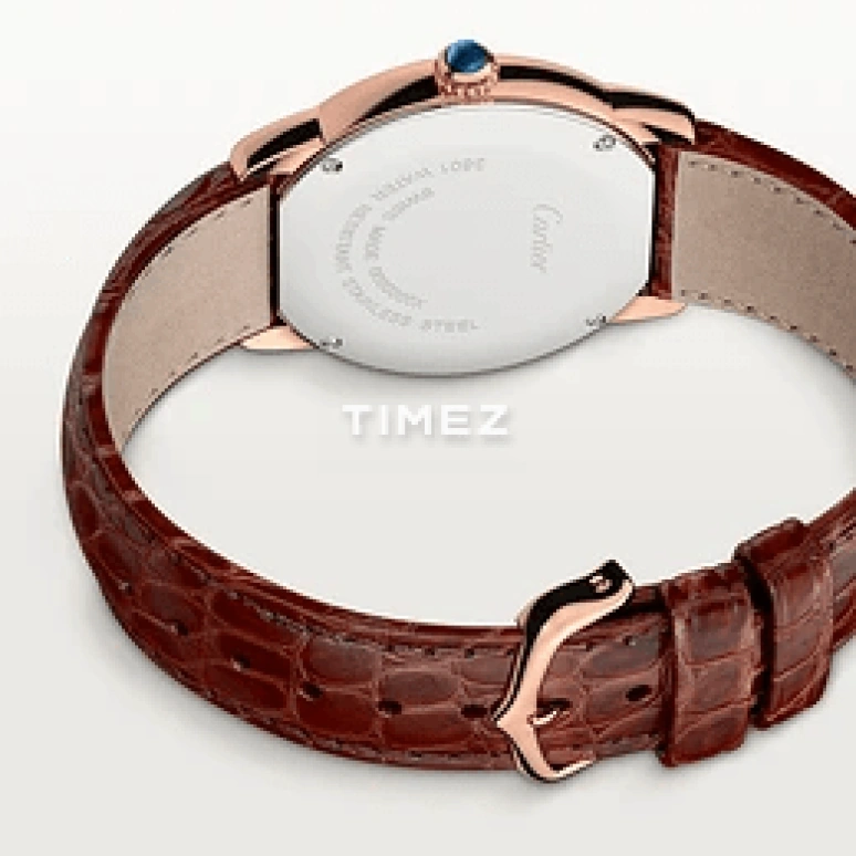 Cartier,Ronde de Cartier 29.50mm,29.50mm,Rose Gold,Stainless Steel,Silver,Quartz,Sapphire,Crystal Glass,Round,W6701007