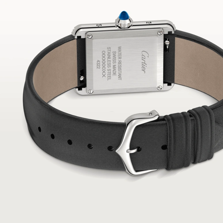 Cartier,Tank 27x22mm,27x22mm,Stainless Steel,Silver,Quartz,Sapphire,Crystal Glass,Square,W4TA0016