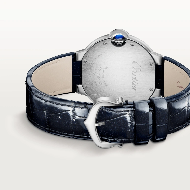 Cartier,Ballon Bleu de Cartier 36mm,36mm,White Gold,Blue,Automatic,Day / Night Indication,Sapphire,Crystal Glass,WJBB0089