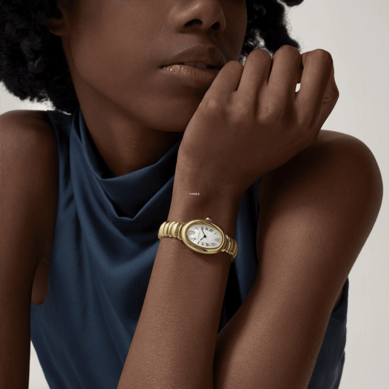 Cartier,Baignoire 31.40x23.09mm,31.40x23.09mm,Yellow Gold,Silver,Quartz,Sapphire,Crystal Glass,Oval,WGBA0013