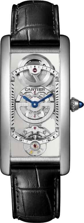 Cartier,Tank 46.30x23mm,46.30x23mm,Platinum,Silver,Handwound,60hours,In-house Caliber,Jackson Wang,WHTA0009