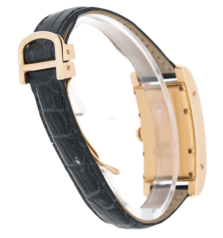 Cartier,Tank 23x41mm,23x41mm,Yellow Gold,Silver,Quartz,Day,Sapphire,Crystal Glass,W2600351