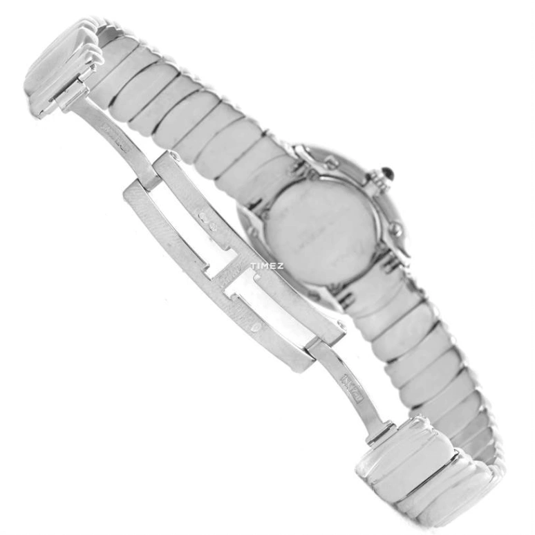 Cartier,Baignoire 31x22.50mm,31x22.50mm,White Gold,Silver White,Quartz,Sapphire,Crystal Glass,Oval,W15133L2