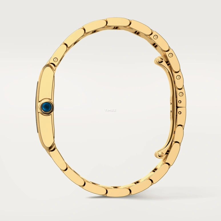Cartier,Tank 32x27mm,32x27mm,Yellow Gold,Gold,Quartz,Sapphire,Crystal Glass,Square,WGTA0113