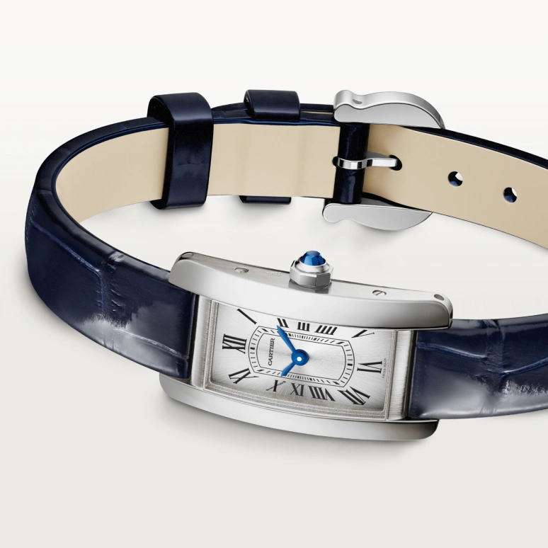 Cartier,Tank 28x15.20mm,28x15.20mm,Stainless Steel,Silver,Quartz,Sapphire,Crystal Glass,Rectangular,WSTA0116