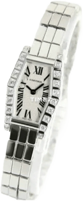 Cartier,Other ,White Gold,White,Quartz,Sapphire,Crystal Glass,Other,WJ2005W3