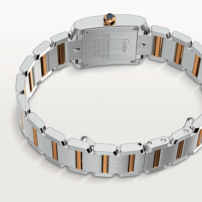 Cartier,Tank 25x20mm,25x20mm,Stainless Steel,Silver White,Quartz,Sapphire,Crystal Glass,Square,WE110004