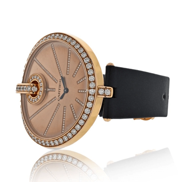Cartier,Captive de Cartier 50mm,50mm,Rose Gold,Quartz,In-house Caliber,Sapphire,Crystal Glass,WG600003